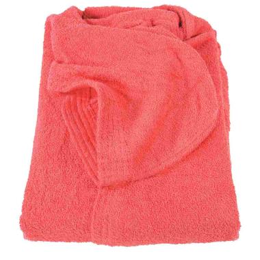 Accappatoio basic rosa adulto