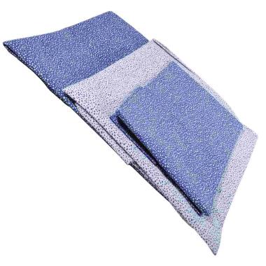 Lenzuola singole 1 piazza will blu Set 3 pz
