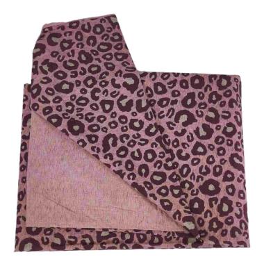 Copripiumino 1 piazza mezza leopard rosa