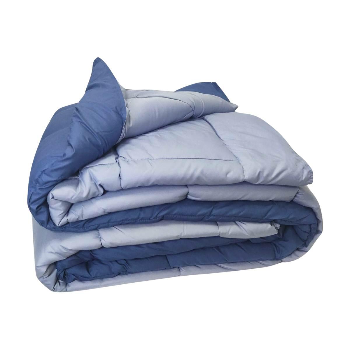 Trapunta singola loren blu 170 x 260 cm