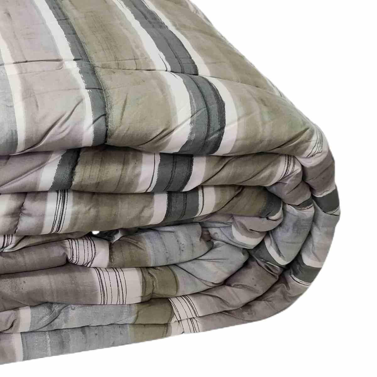Trapunta matrimoniale banak tortora 60 x 260 cm