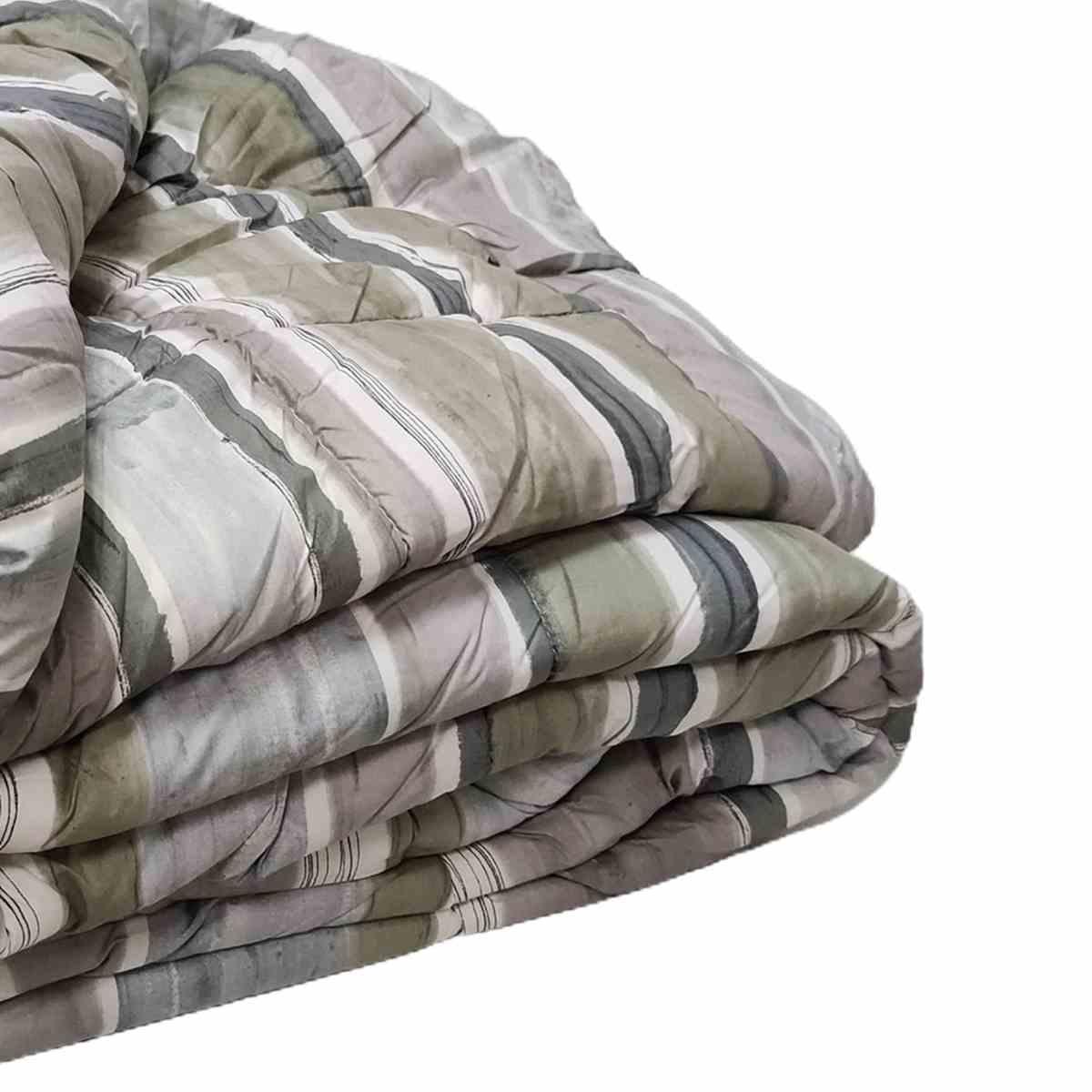 Trapunta matrimoniale banak tortora 60 x 260 cm