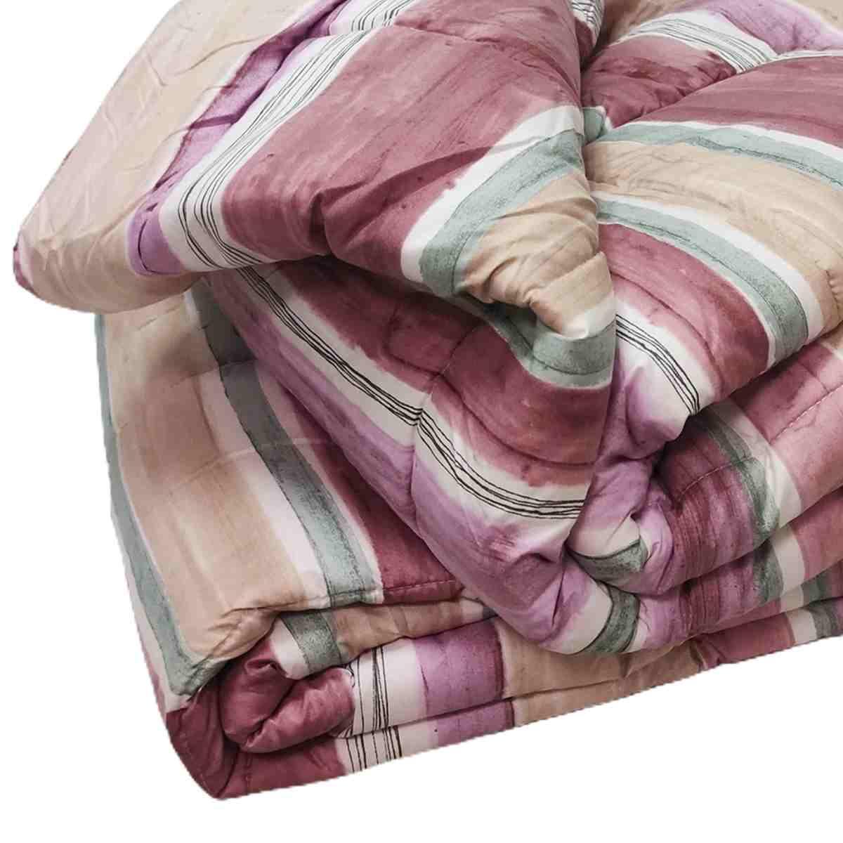 Trapunta 1 piazza mezza banak rosa modello e