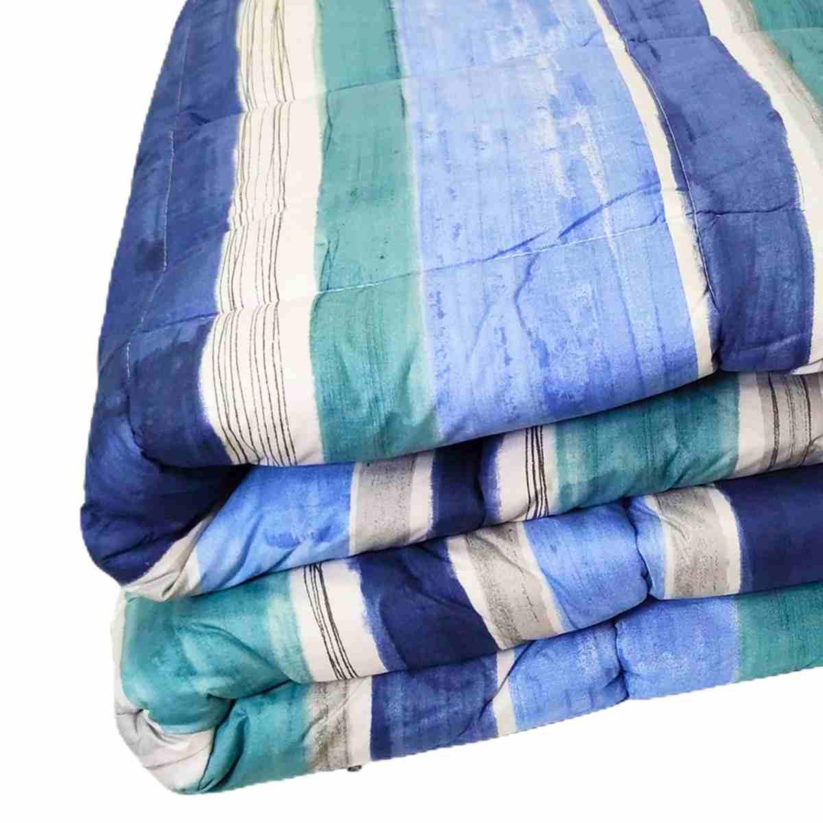 Trapunta singola banak blu 170 x 260 cm