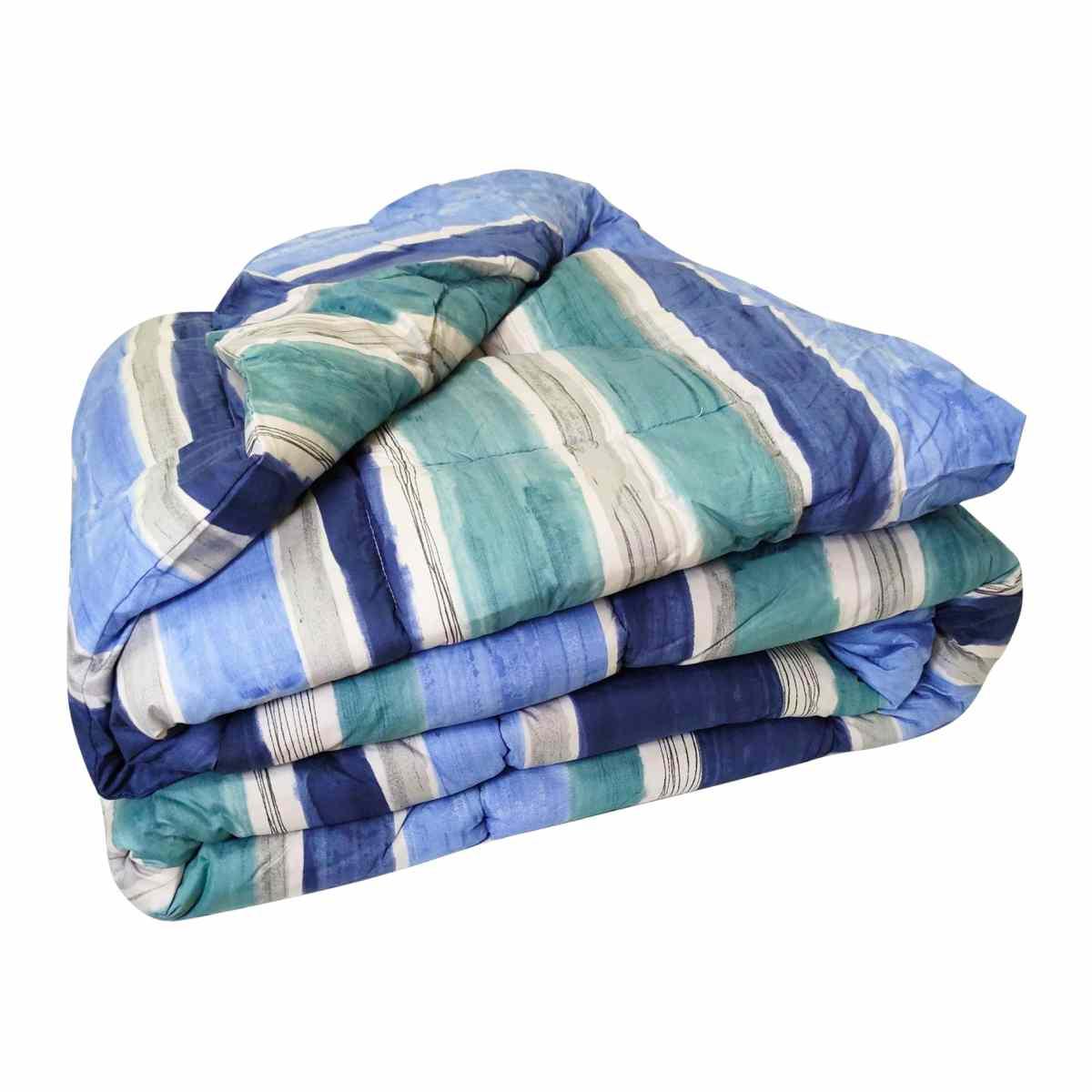 Trapunta singola banak blu 170 x 260 cm