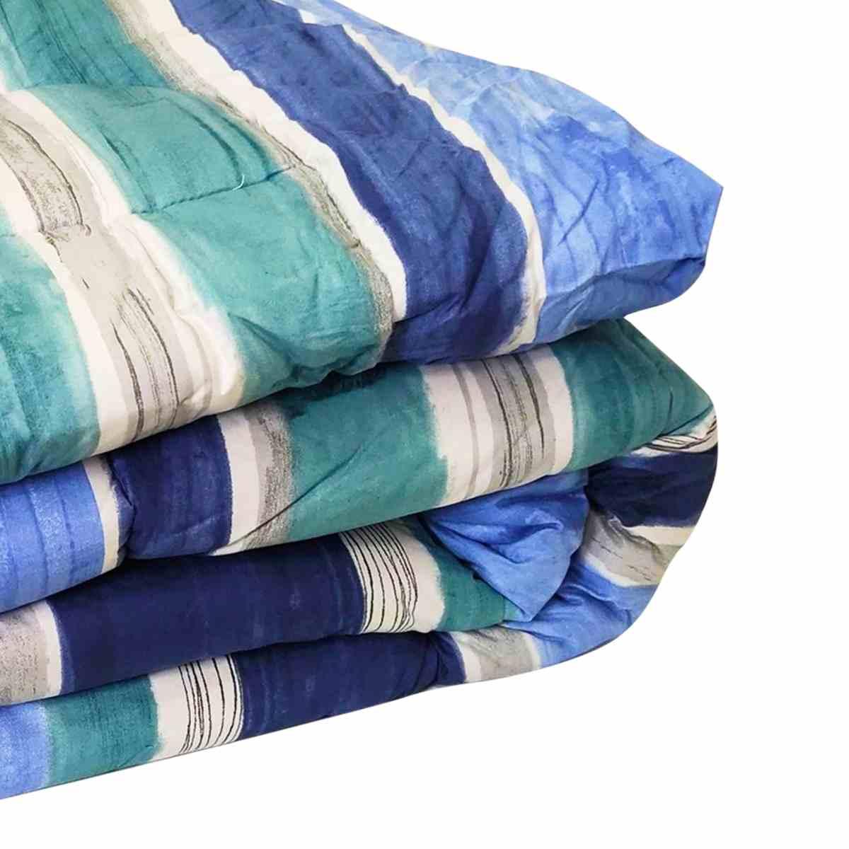 Trapunta singola banak blu 170 x 260 cm