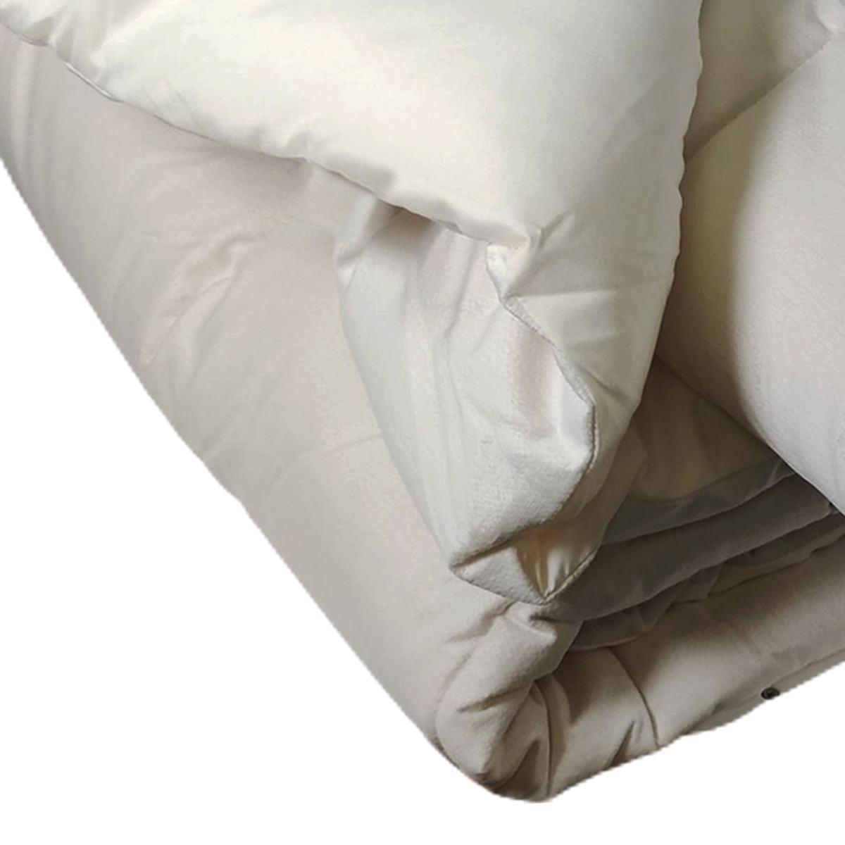 Trapunta singola claire velluto bianco 70 x 260 cm