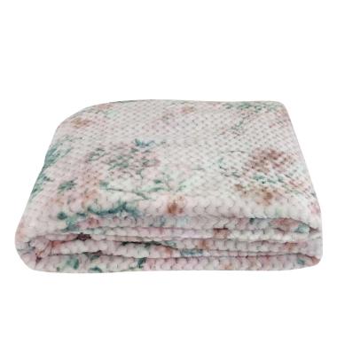 Coperta plaid amanda rosa 130 x 160 cm
