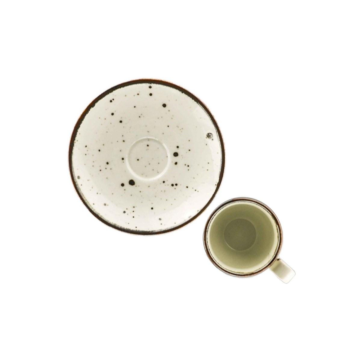 Tazzine Caffè Set pz.6 Porcellana Weissestal Bianca | Weissestal