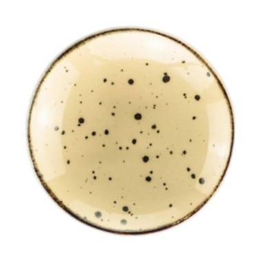 Piatto Tavola Porcellana Weissestal cm.Ø15 Beige | Weissestal