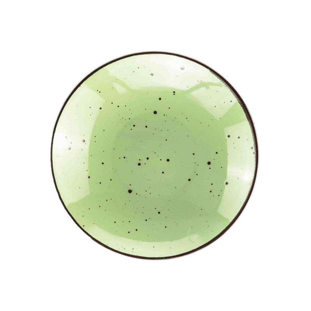 Piatto Tavola Porcellana Weissestal Bowl cm.Ø28 Verde | Weissestal