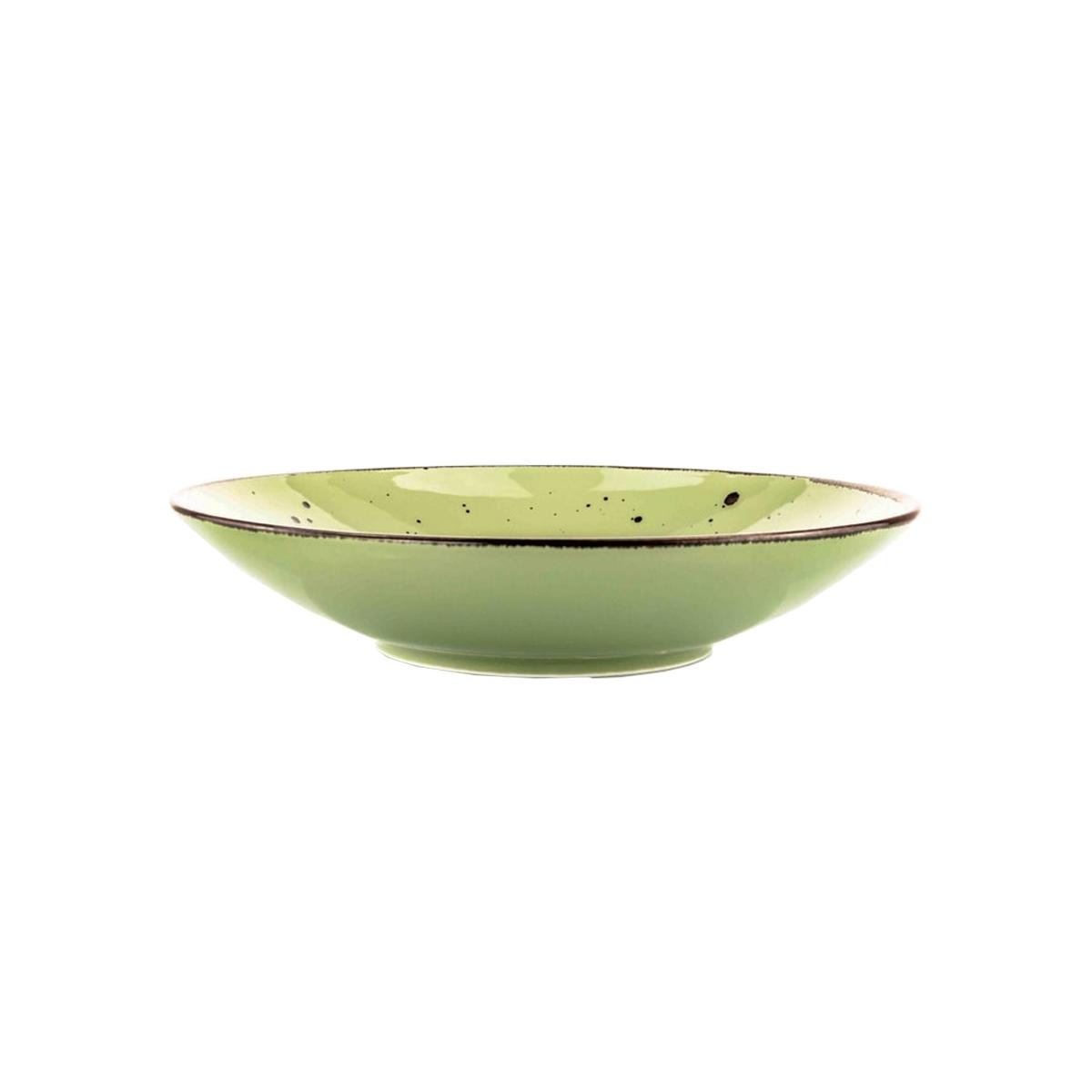 Piatto Tavola Porcellana Weissestal Bowl cm.Ø28 Verde | Weissestal