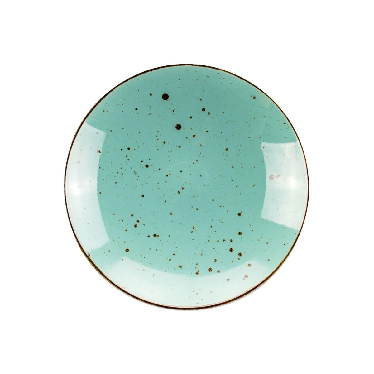 Piatto Tavola Porcellana Weissestal Fondo cm.Ø22 Blu | Weissestal