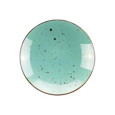 Piatto Tavola Porcellana Weissestal Fondo cm.Ø22 Blu | Weissestal