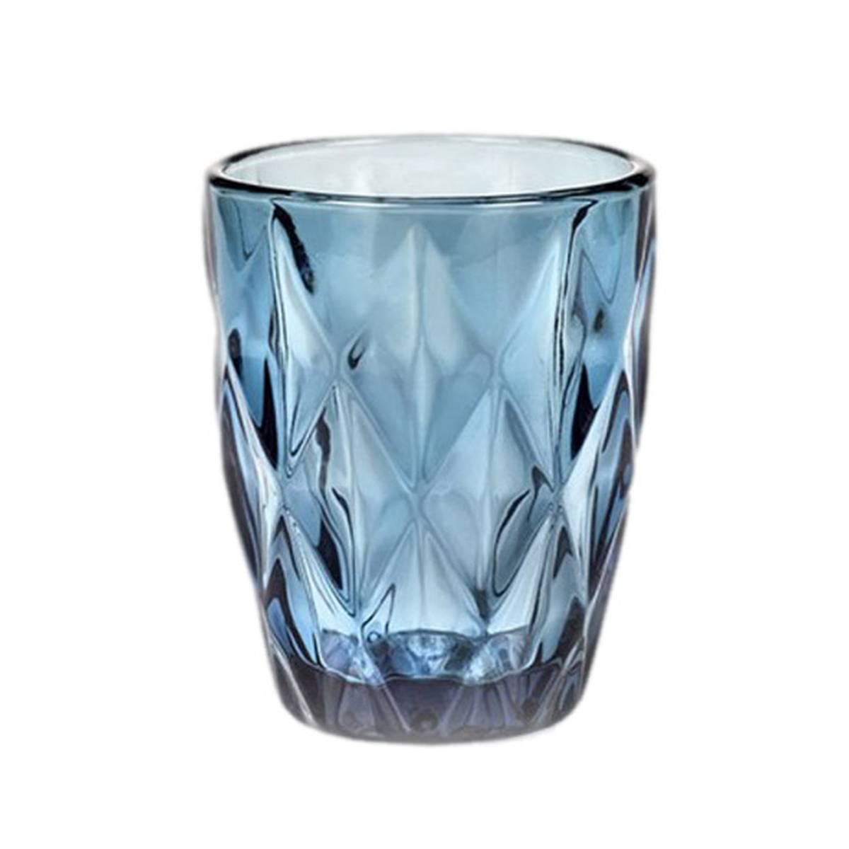 Bicchiere Vetro Singolo Acqua Loira Blu ml.250 | M2 Store