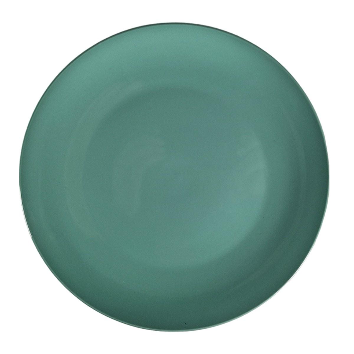 Piatto Tavola Porcellana Kaleidos Piano cm.Ø27 Azzurro | Allreds