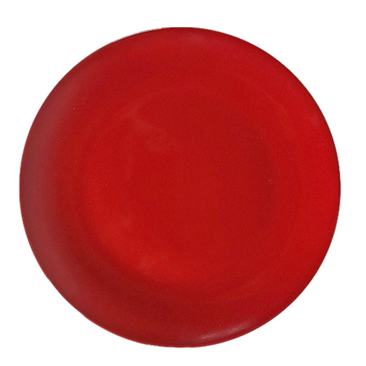 Piatto Tavola Porcellana Kaleidos Frutta cm.Ø20,5 Rosso |Allreds
