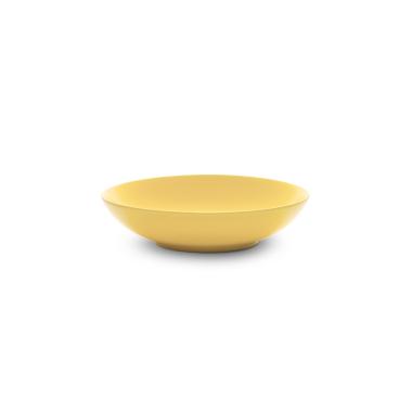 Piatto Tavola Porcellana Kaleidos Fondo cm.Ø20,5 Giallo