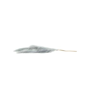 Fiore rametto piuma pampas azzurro 124 cm