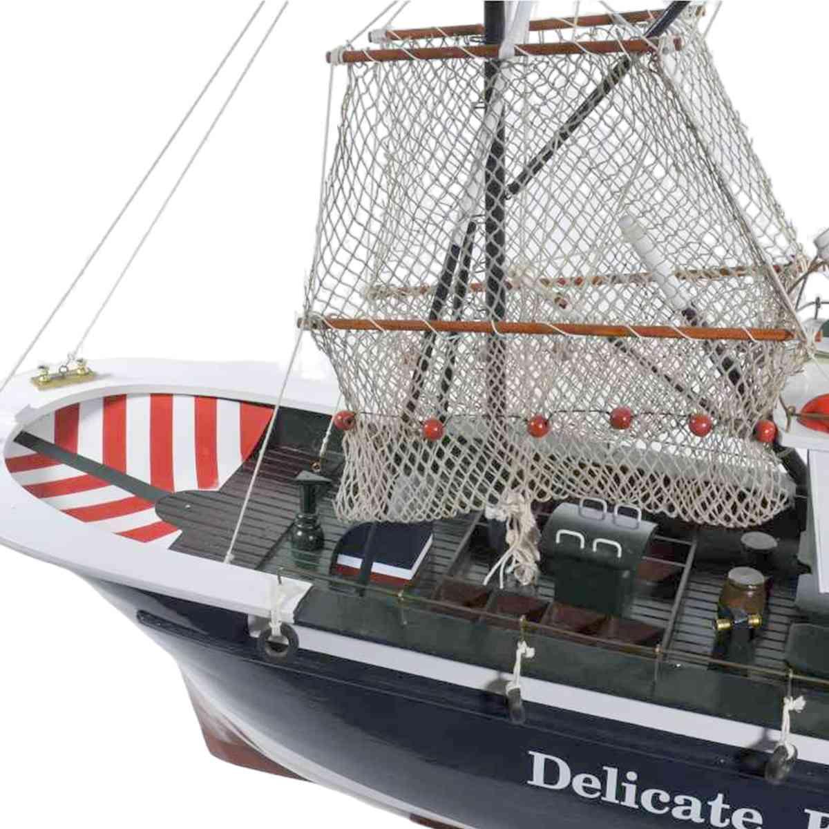 Barca peschereccio nordico 122 x 29 x 79 cm