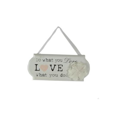Targa legno love 20 x 10 cm