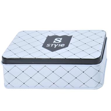 Scatola Metallo Porta Oggetti cm.12x7xh4 | Vacchetti