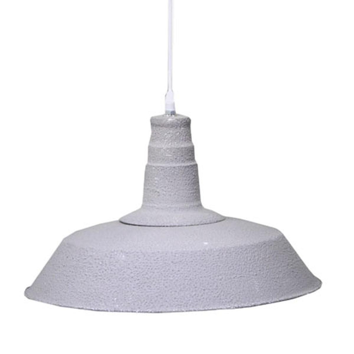Lampadario vintage grigio