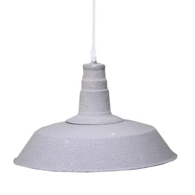 Lampadario vintage grigio