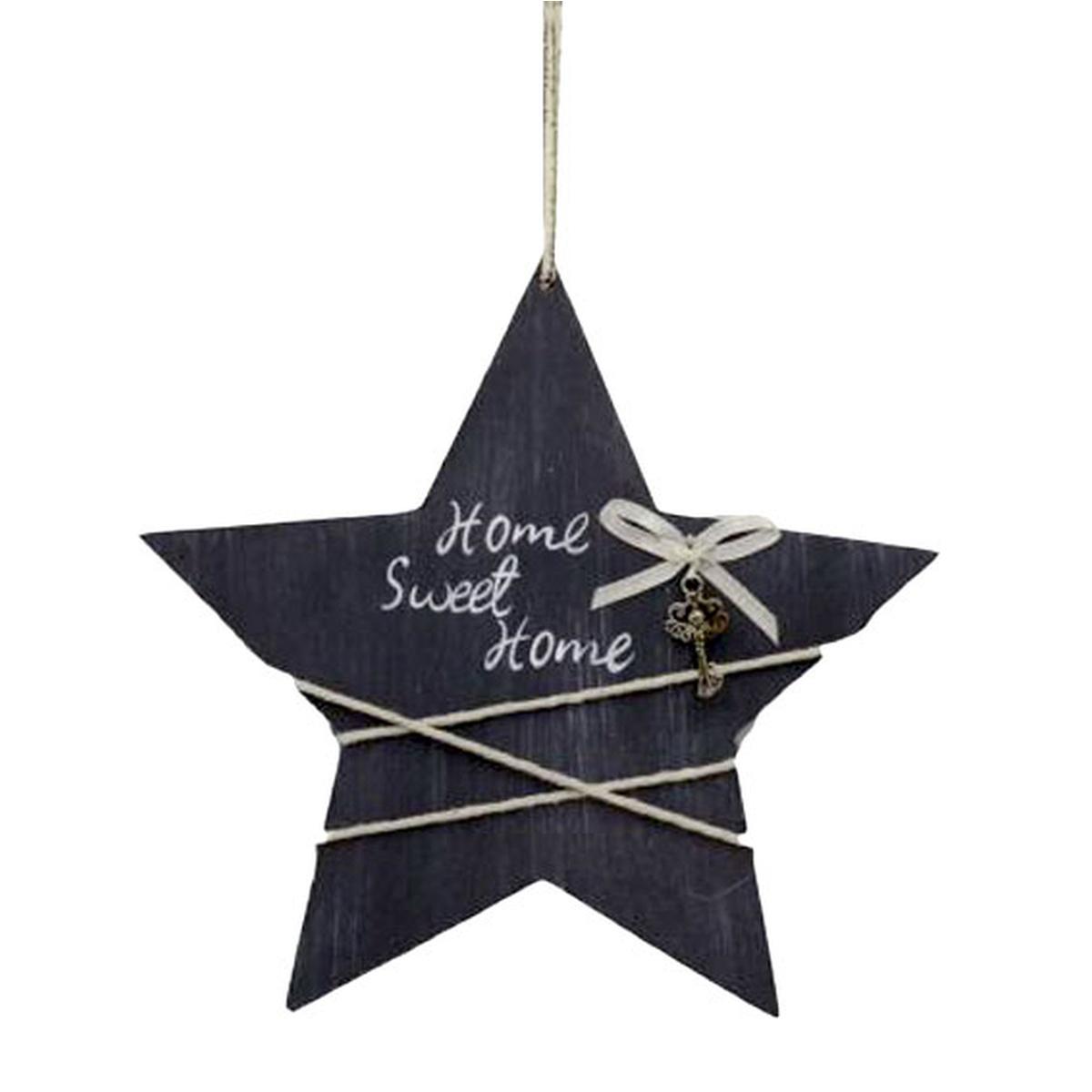 Decorazione natalizia stella porta memo 21 cm