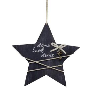 Decorazione natalizia stella porta memo 21 cm