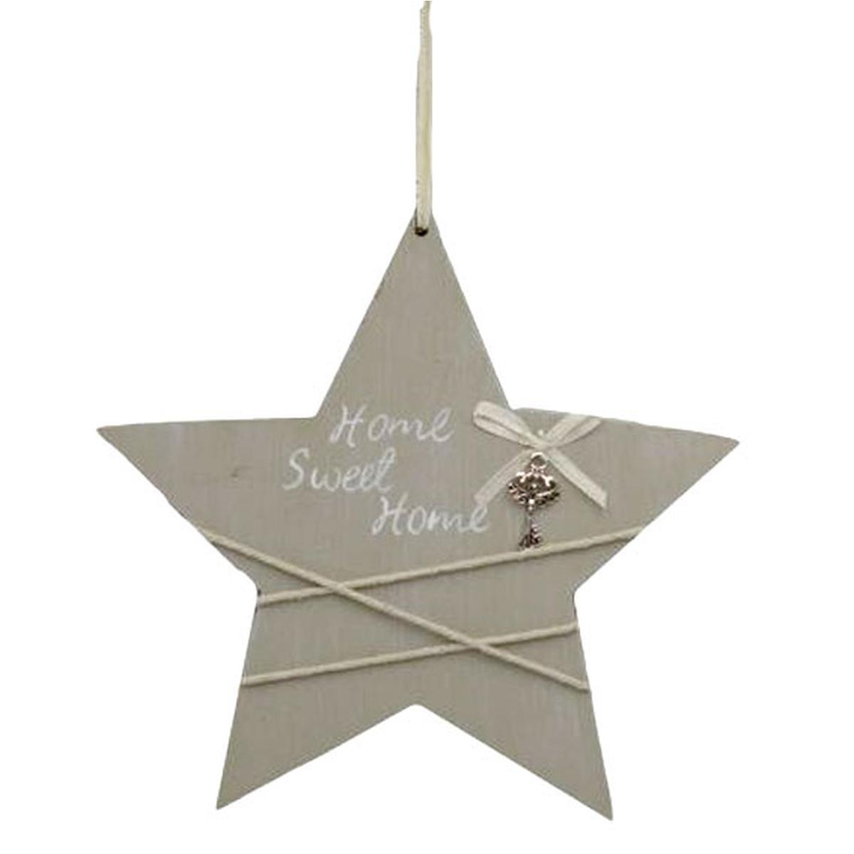 Decorazione natalizia stella porta memo 21 cm