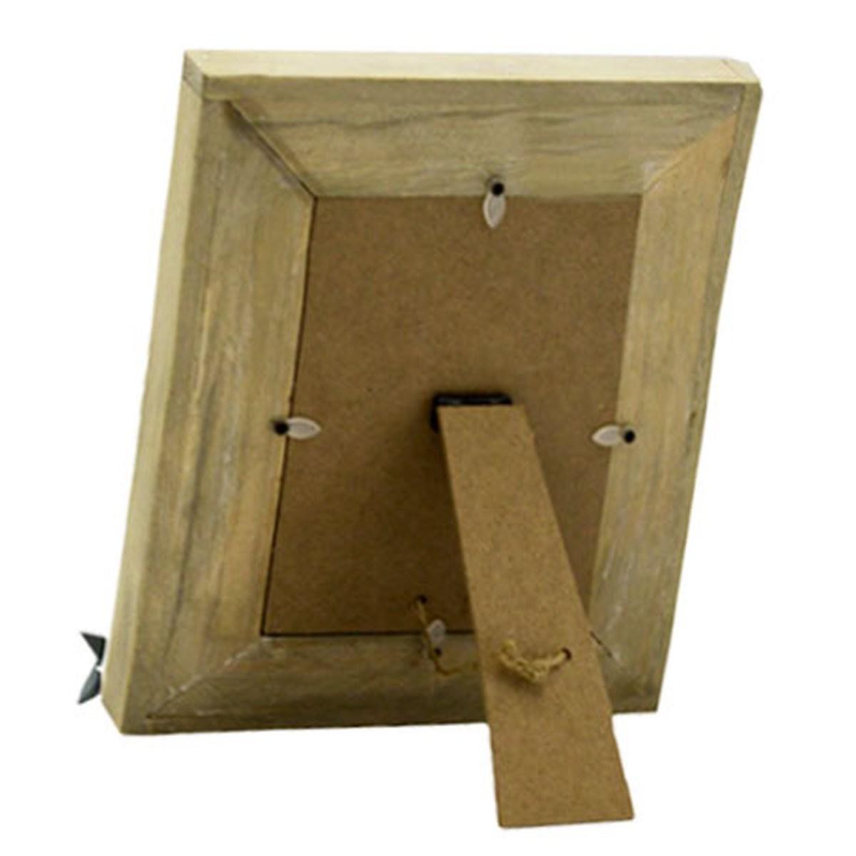 Cornice legno mare pesci 13 x 18 cm