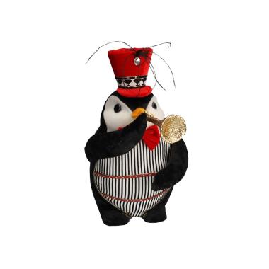 Pinguino in tessuto tromba