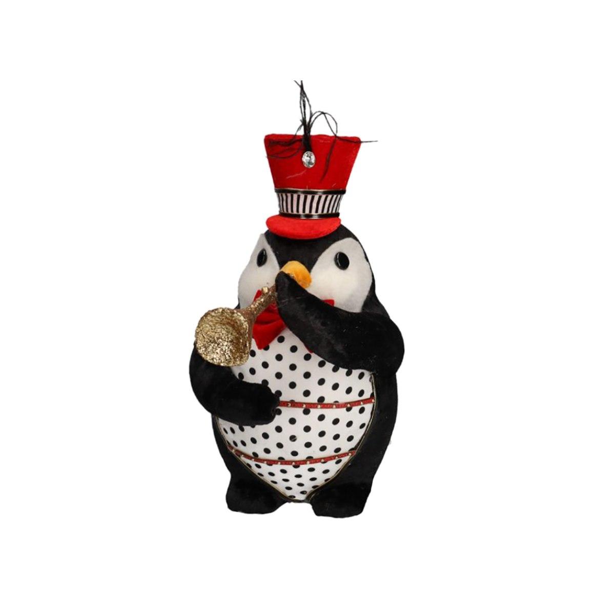 Pinguino tessuto tromba