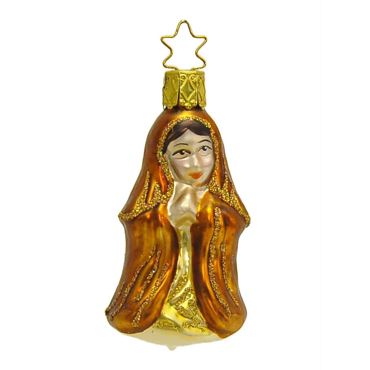 Pallina natalizia vetro collezione natività Set 3 pz