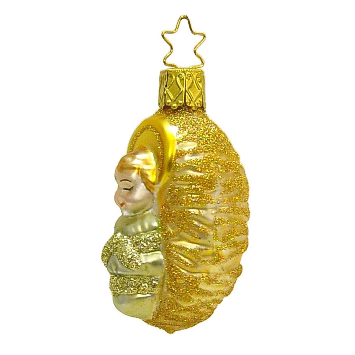 Pallina natalizia vetro collezione natività Set 3 pz
