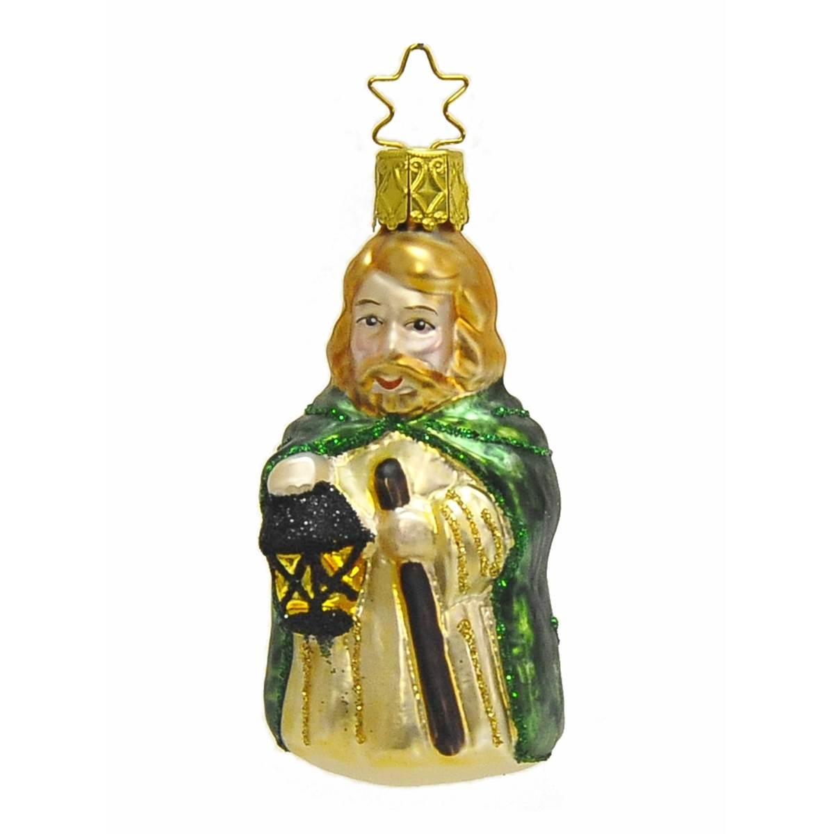 Pallina natalizia vetro collezione natività Set 3 pz