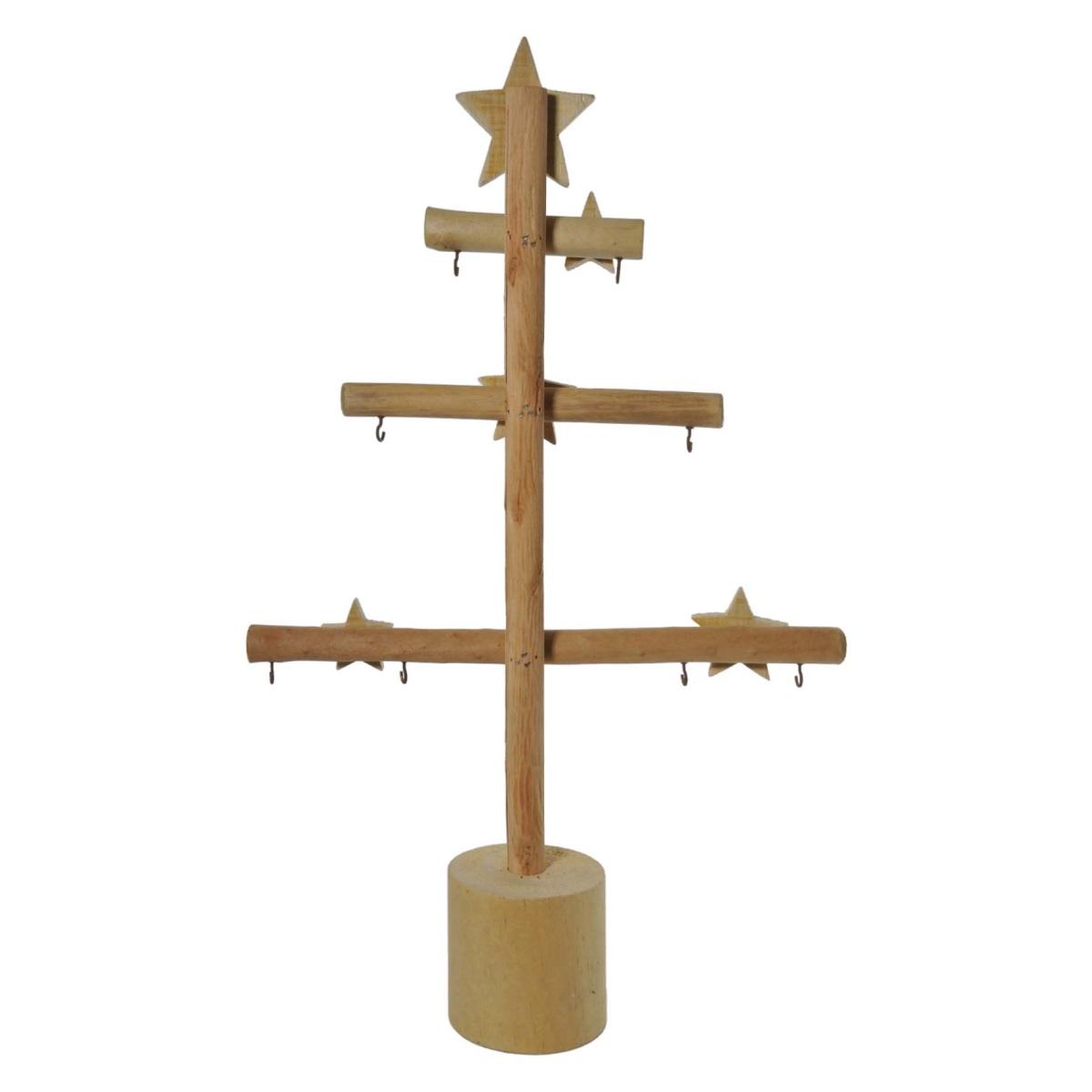 Espositore natalizio albero legno 40 x 10 cm
