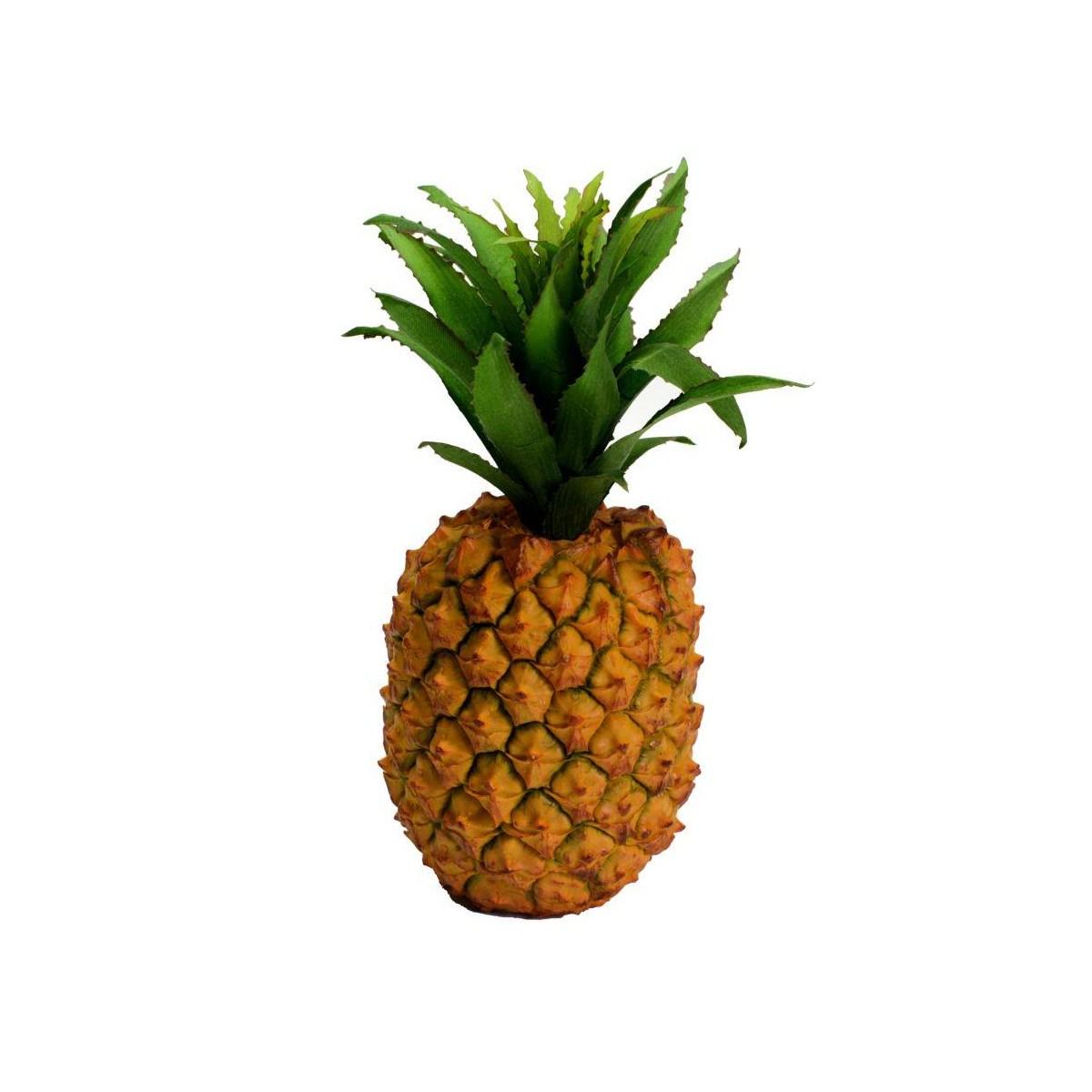 Decorazione frutta artificiale ananas 10 cm