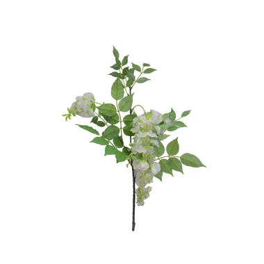 Fiore glicine bianco 95 cm