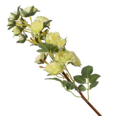 Fiore rosa mini gialla 45 cm