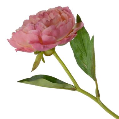 Fiore peonia rosa 33 cm