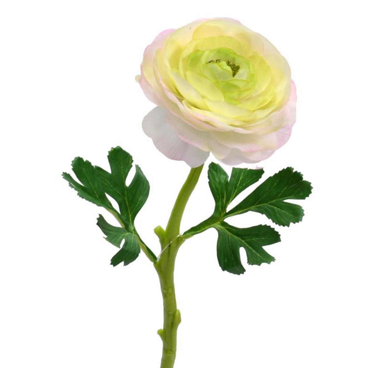 Fiore ranuncolo rosa chiaro 32 cm