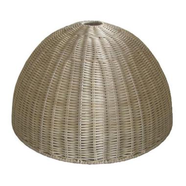 Lampadario rattan naturale