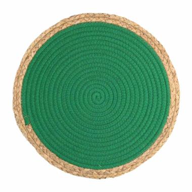 Sottopiatto Tavola Paglia Verde cm.Ø39 | Vacchetti