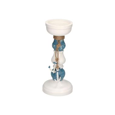 Portacandela legno mare 10 x 27 cm