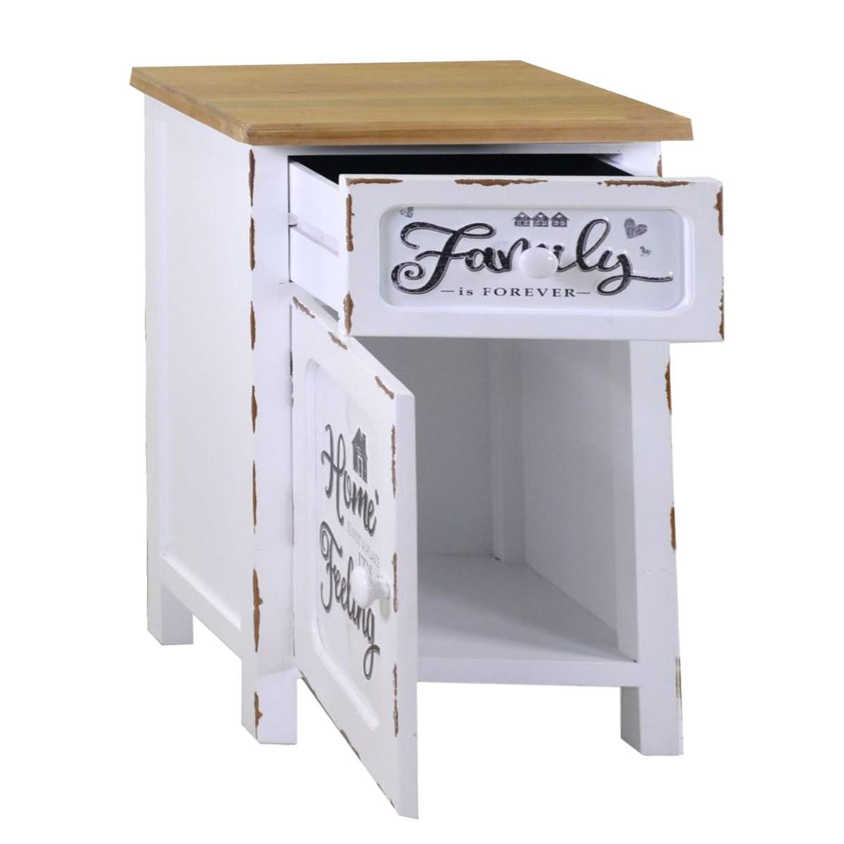 Mobiletto legno 1 cas anta breslavia 68 cm