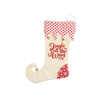 Calza befana decori natalizi 45 cm