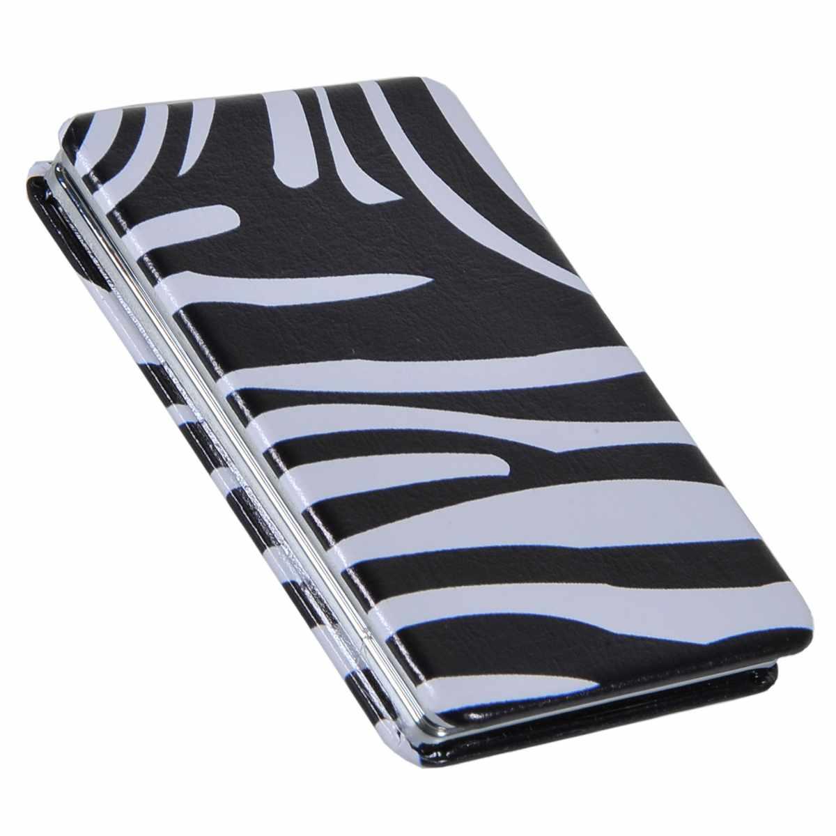 Specchio Borsetta Africa Zebrato cm.8,5x6 | Vacchetti