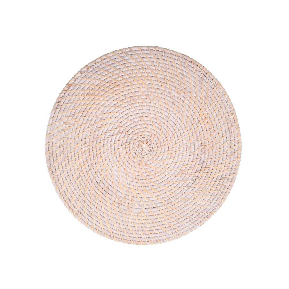 Sottopiatto Tavola Rattan Algarve Beige cm.Ø35 | Vacchetti